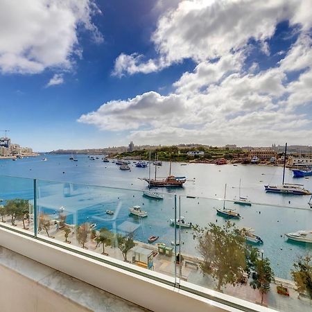 Deluxe Apartment With Valletta And Harbour Views Сліма Екстер'єр фото