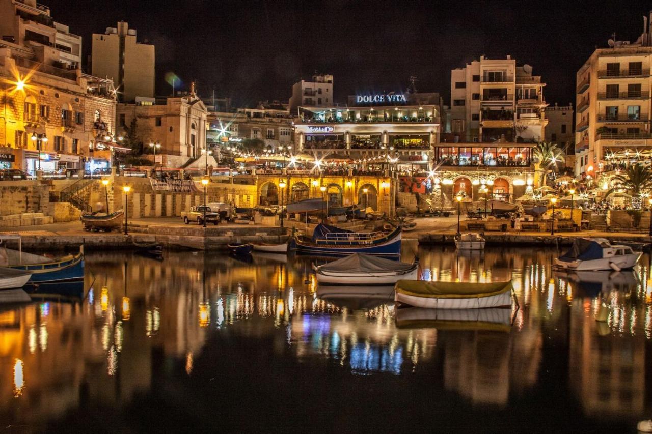 Deluxe Apartment With Valletta And Harbour Views Сліма Екстер'єр фото