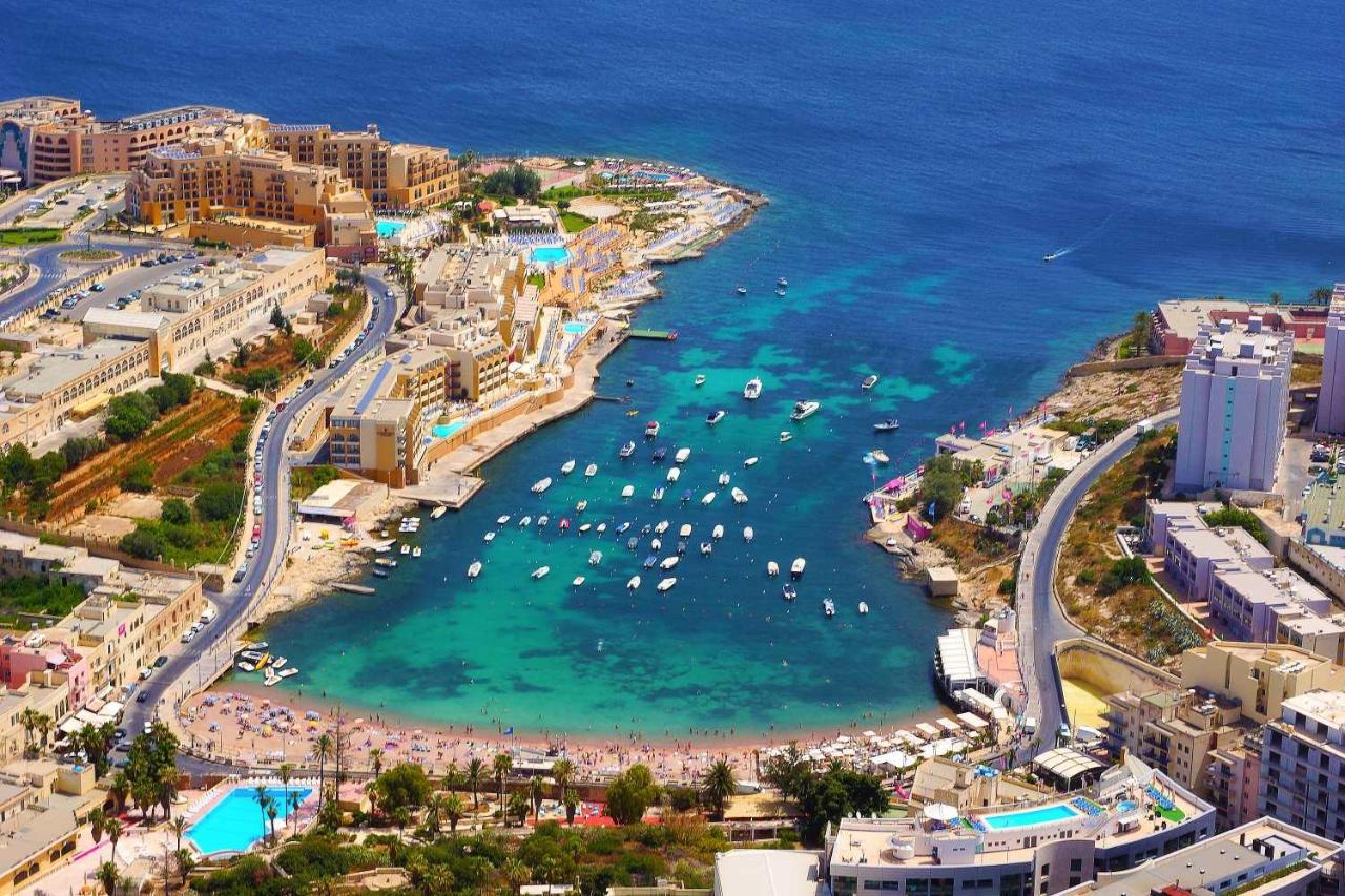 Deluxe Apartment With Valletta And Harbour Views Сліма Екстер'єр фото