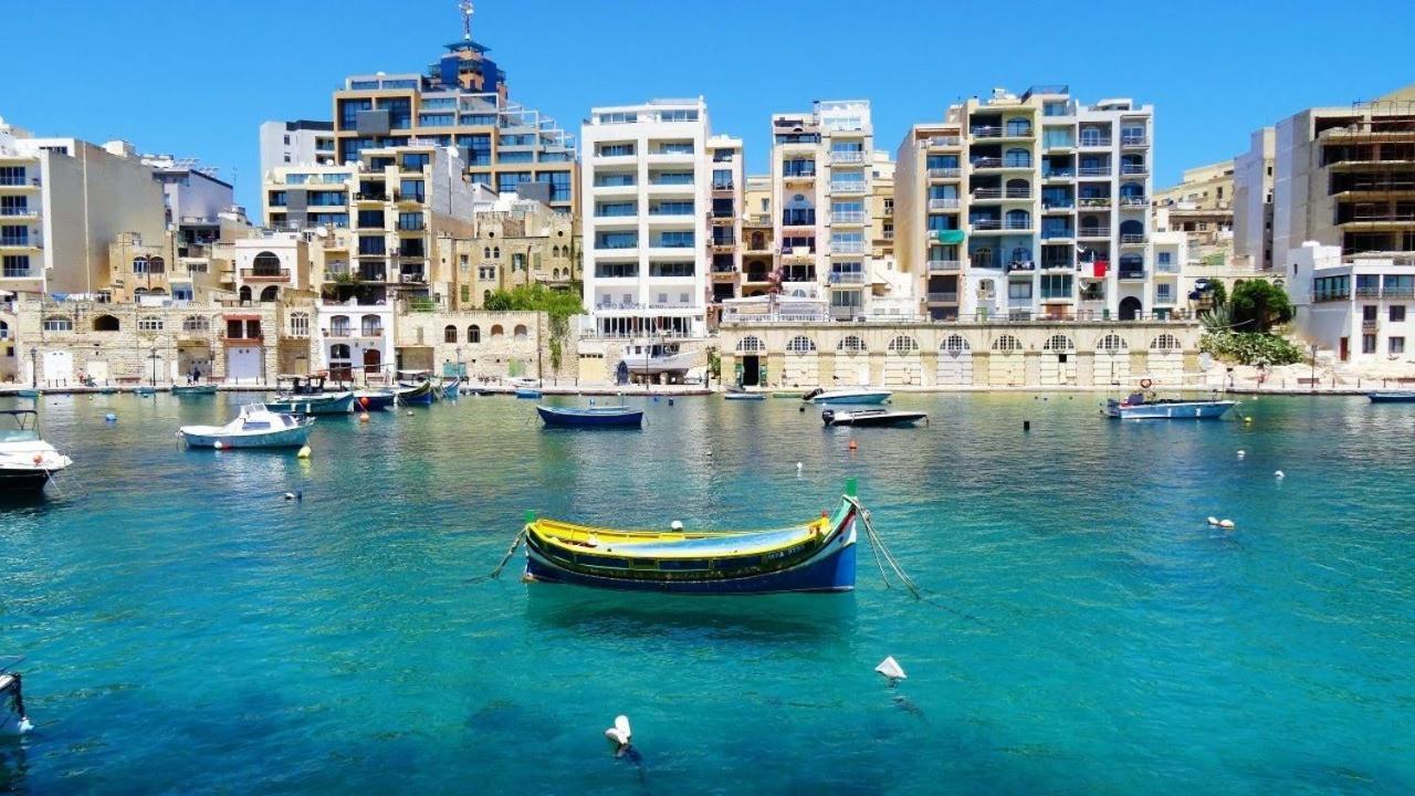 Deluxe Apartment With Valletta And Harbour Views Сліма Екстер'єр фото
