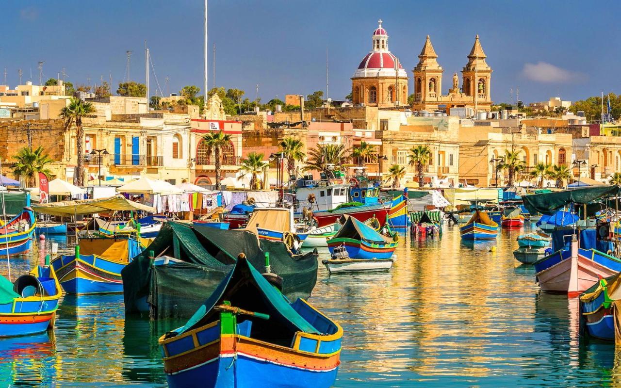 Deluxe Apartment With Valletta And Harbour Views Сліма Екстер'єр фото