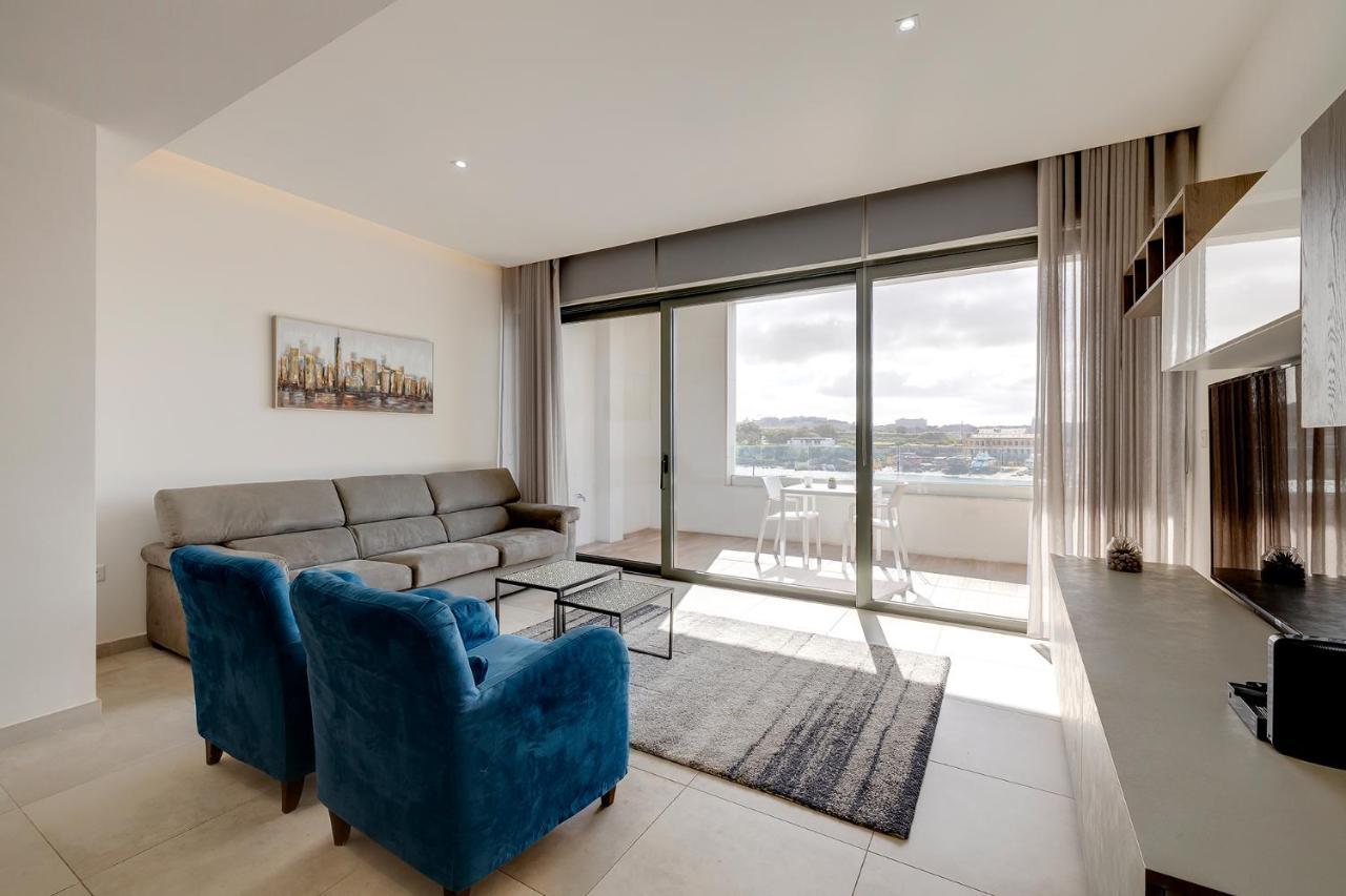 Deluxe Apartment With Valletta And Harbour Views Сліма Екстер'єр фото